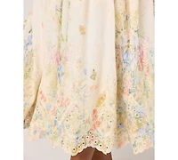 Astr the Label Women's Pellagia Sweetheart Neck Midi Dress