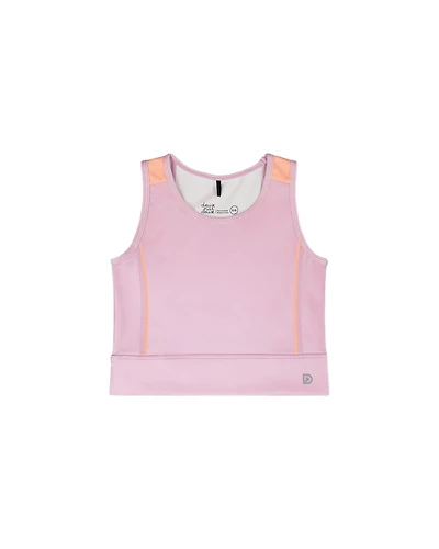 Deux par Deux Toddler Athletic Tank Top in Polyester Lilac