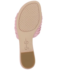 Jessica Simpson Women's Dydra Knotted Strappy Flat Sandals