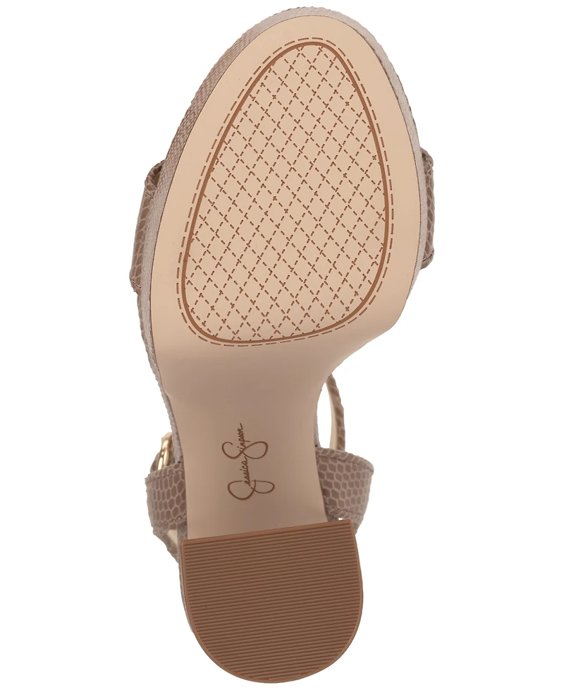 Jessica Simpson Women's Axtyn Platform Block-Heel Sandals