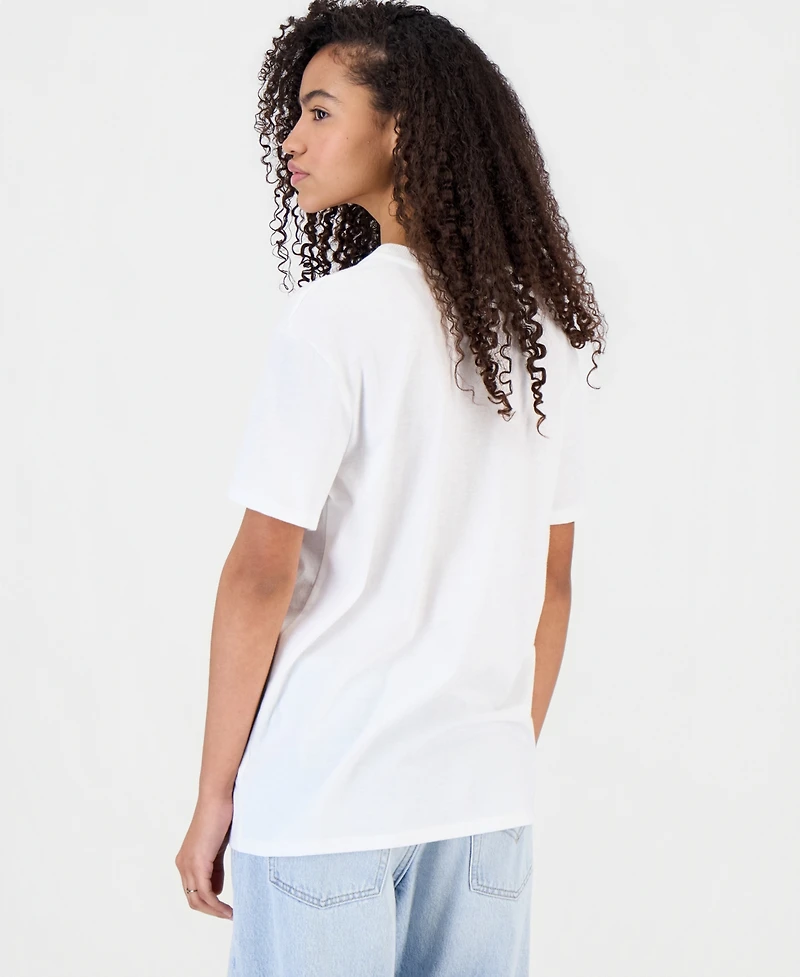 Self Esteem Juniors' Maui Dolphin Graphic Crewneck T-Shirt