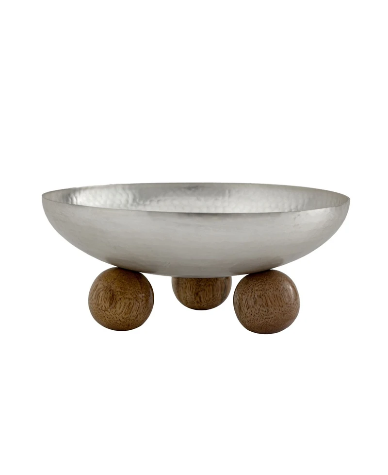 Godinger Temari Hammered Round Nut Bowl