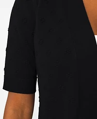 Melissa Paige Women's Floral Texture Sweater, Macy's Exclusive