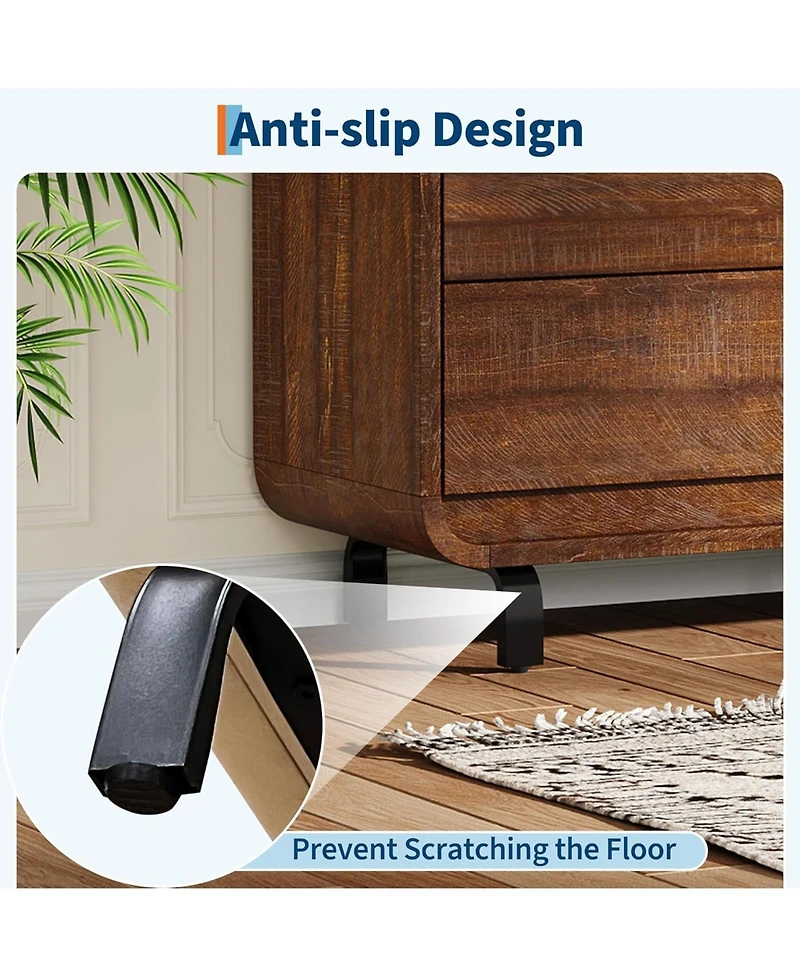 gaomon Dresser for Bedroom with 5 Drawers,Chest of Drawers with Large Wood Storage Dresser, Tv Stand for Bedroom, Nursery, Living Room, Hallway