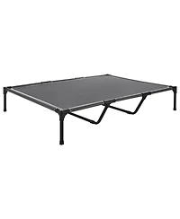 Aostirmotor Xl Elevated Dog Cot, Metal Frame Portable Raised Bed for Large Dogs
