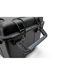 Nanuk 975 Wheeled Waterproof Hard Case with 6-Pocket Lid Organizer and Padded Divider, Black