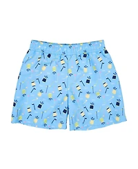 Florence Eiseman Toddler Boys Golf Print Swim Trunk