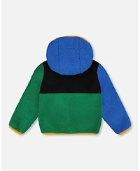 Deux par Baby Boy Sherpa Jacket