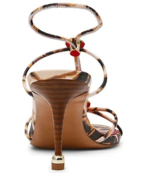 Steve Madden Women's Ramos Strappy Embellished Stiletto Heel Dress Sandals
