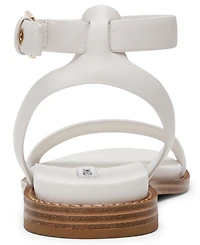 Steve Madden Women's Dandi Round Toe Flat Sandals