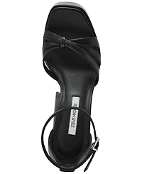 Steve Madden Women's Retro Strappy Block Heel Platform Dress Sandals