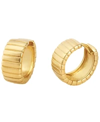 Lola Ade Sculptura Gold-Tone Cuff Hoop Earrings