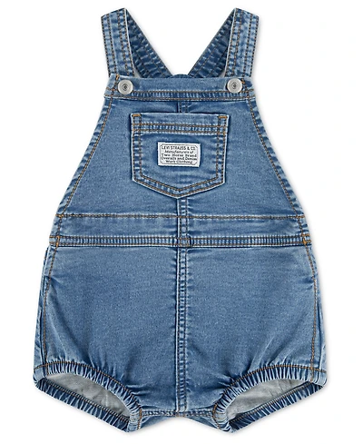 Levi's Baby Girls Sleeveless Denim Shortalls