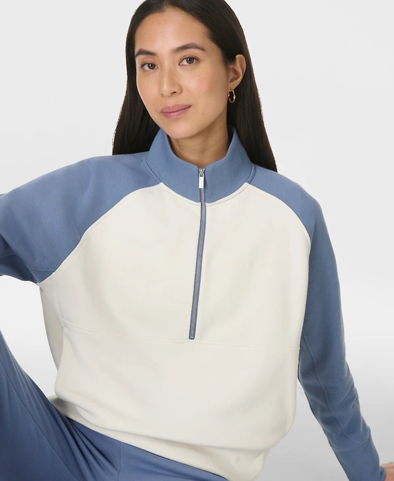 Sweaty Betty Women's Revive Half-Zip Color-Block Sweatshirt
