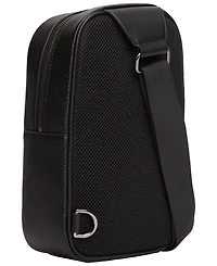 Tommy Hilfiger Men's Zippered Central Sling Bag