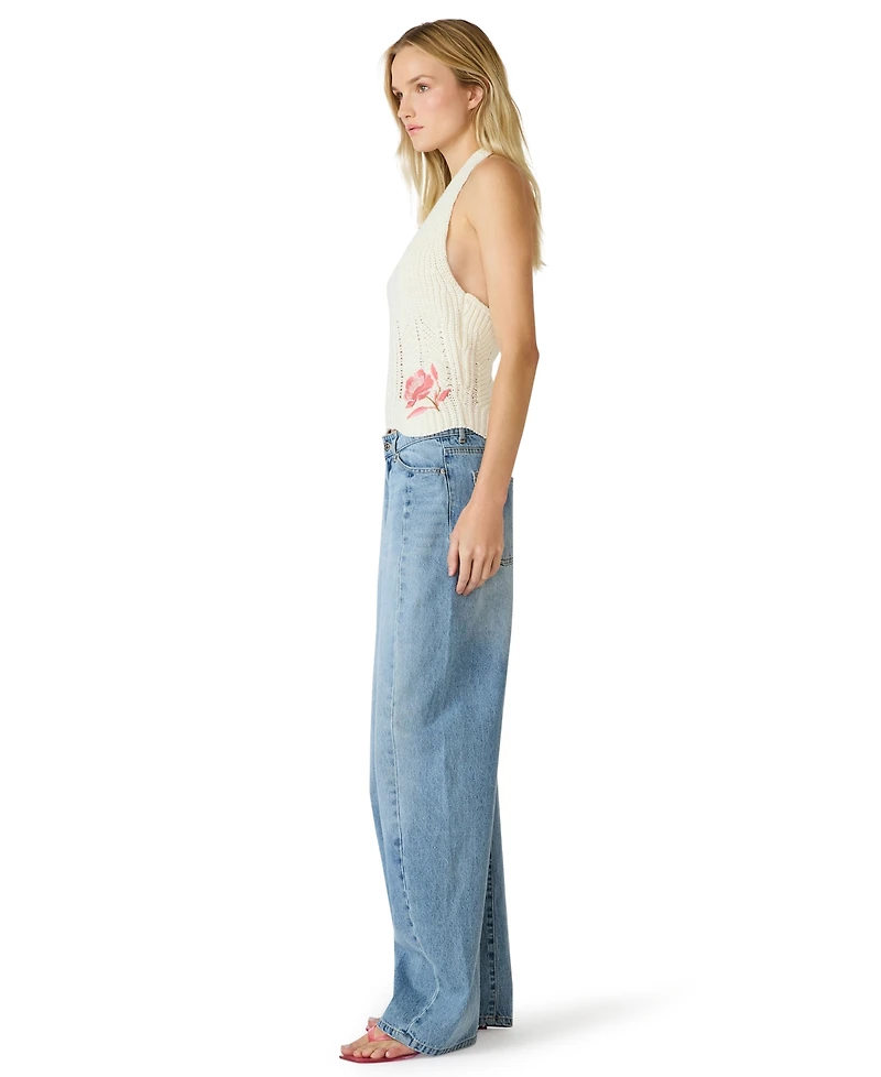 Steve Madden Women's Halter Neck Top