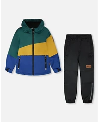 Deux par Boy Two-Piece Mid-Season Outerwear Set - Toddler