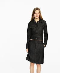 Mango Women's Denim Midi-Skirts