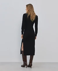 Mango Women's Knot Knitted Dress