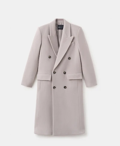 Mango Women's Double-Breasted Wool Coat