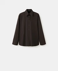 Mango Women's Pocket Straight Shirt