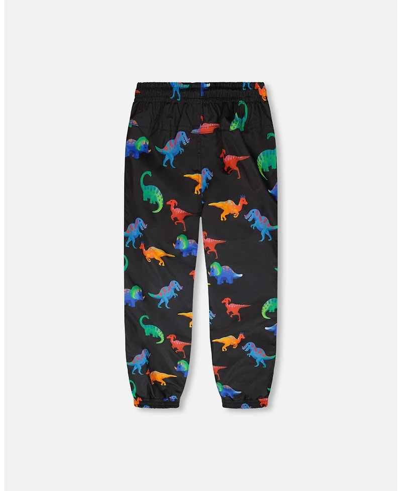 Deux par Baby Boys 3-in-1 Two-Piece Mid-Season Outerwear Set Dinosaur Print