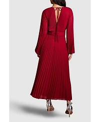 Coast Women's Long Sleeve Chiffon Wrap Midi Dress