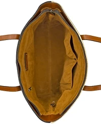 Patricia Nash Verzi European Small Natural Fine Weave Tote Bag