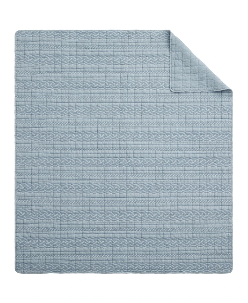 Levtex Home Trintton Textured Quilted Throw, 50" x 60"