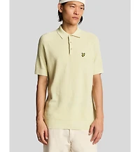 Lyle & Scott Men's Linen Blend Knitted Polo