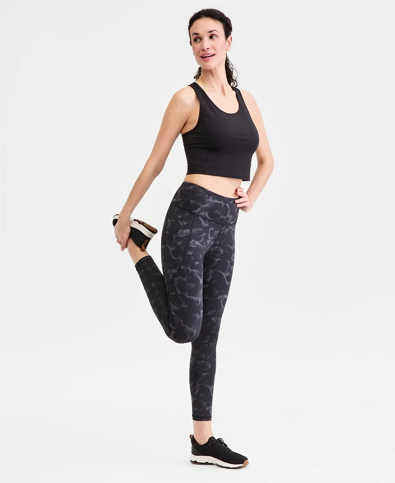 Id Ideology Women's Marina Whisper Compression Leggings, Macy's Exclusive