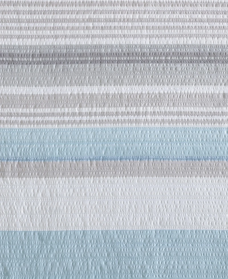 Beatrice Home Fashions Coralinn Stripe 3-Pc. Quilt Set