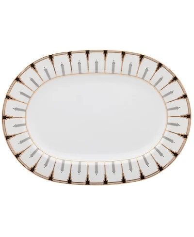 Noritake Empire 14" Gold-Tone Oval Platter