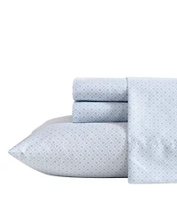 Nautica Printed Cooling Microfiber 4-Pc. Sheet Set