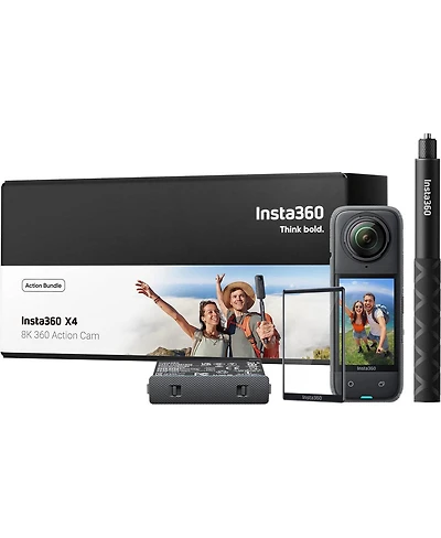 Insta360 X4 8K 360 Action Camera Action Bundle