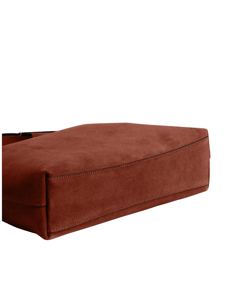 Coach Brooklyn Medium Suede Shoulder Bag 28