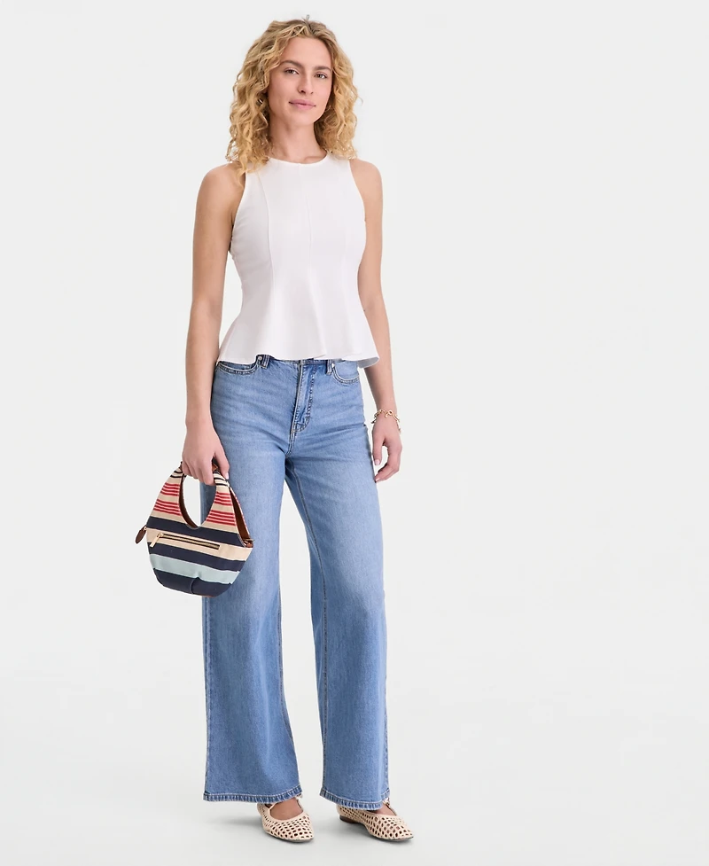 On 34th Women's Sleeveless Princess Seam Ponte Top, Macy's Exclusive