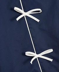 On 34th Women's High-Rise Bow-Trim Nylon Pull-On Pants, Macy's Exclusive