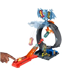 Hot Wheels City Bat Loop Attack Playset