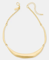 I.n.c. International Concepts Sculptural Curve Collar Necklace, 16-1/2" + 3" extender, Macy's Exclusive
