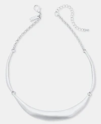 I.n.c. International Concepts Sculptural Curve Collar Necklace, 16-1/2" + 3" extender, Macy's Exclusive