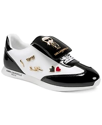 Karl Lagerfeld Paris Women's Minia Pins Lace-Up Sneakers