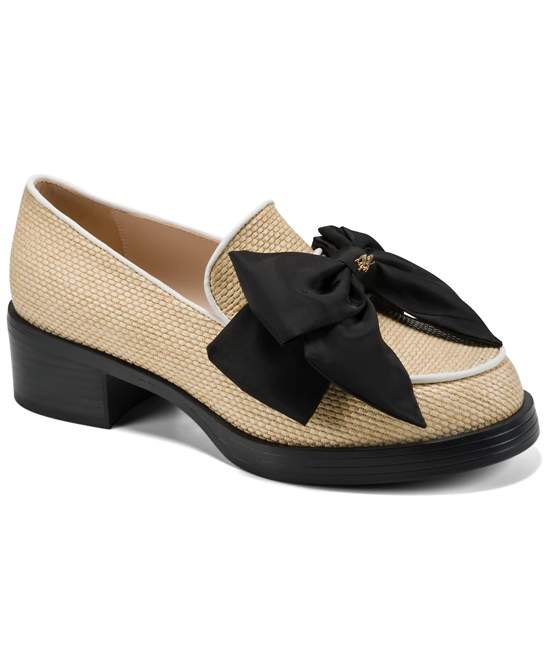 Karl Lagerfeld Paris Women's Camilia Bow Slip-On Loafers