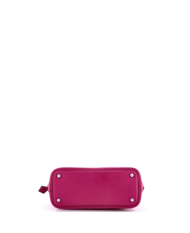 Pre-Owned HERMES Mini Bolide 1923 Bag Chevre Mysore