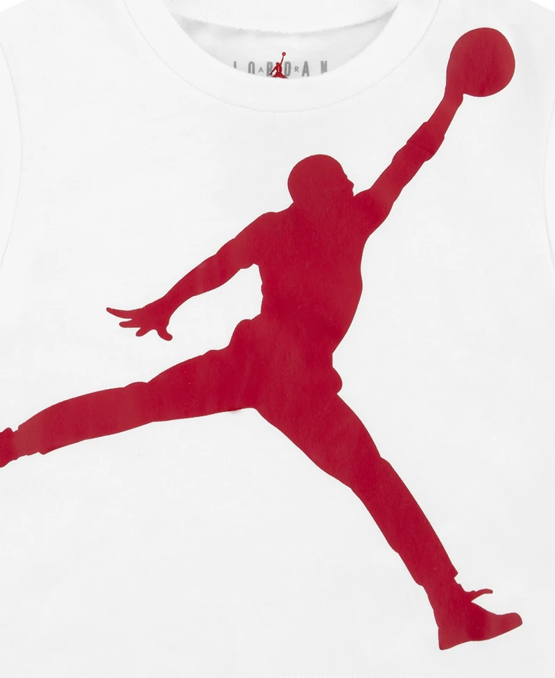 Jordan Baby Boys Jumbo Jump Man T Shirt and Shorts, 2 Piece Set