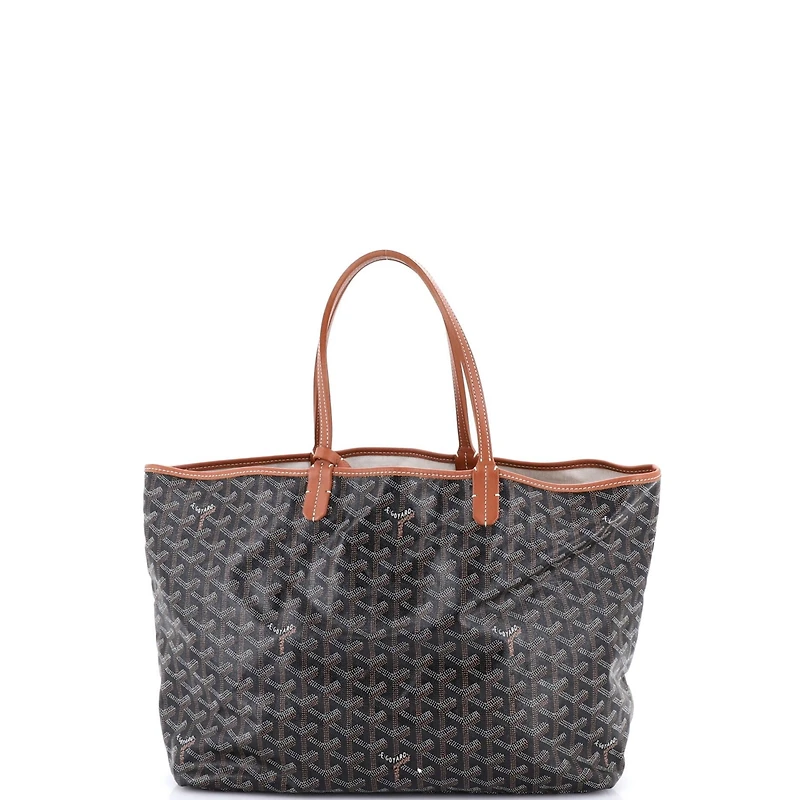 Pre-Owned Goyard Pm Saint Louis Tote Coated Canvas