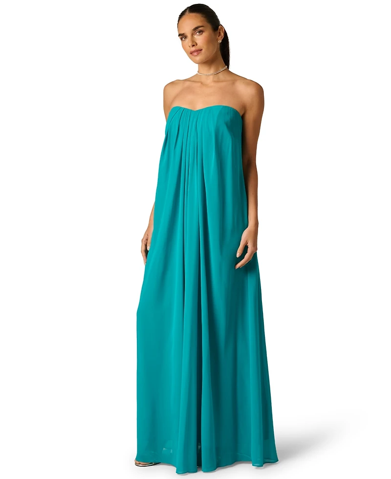 Adrianna Plus Strapless Ball Gown