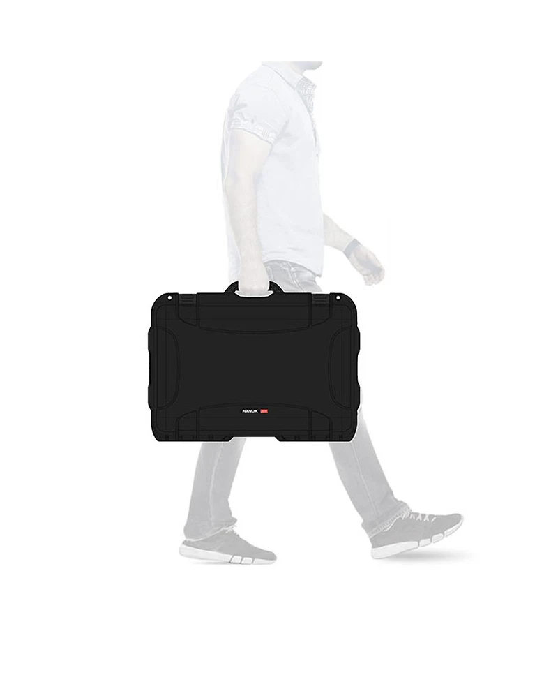 Nanuk Wheeled Series 938 Lightweight Nk-7 Resin Waterproof Hard Case with Padded Divider