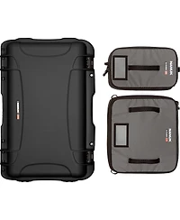 Nanuk Media Series 935 Wheeled Waterproof Hard Case with N-Cubik 17S, 17M Insert and Lid Organizer