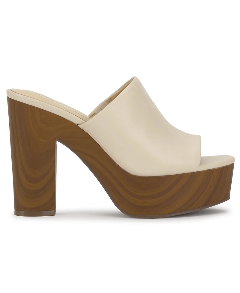 Jessica Simpson Women's Shelbie Block Heel Platform Mules